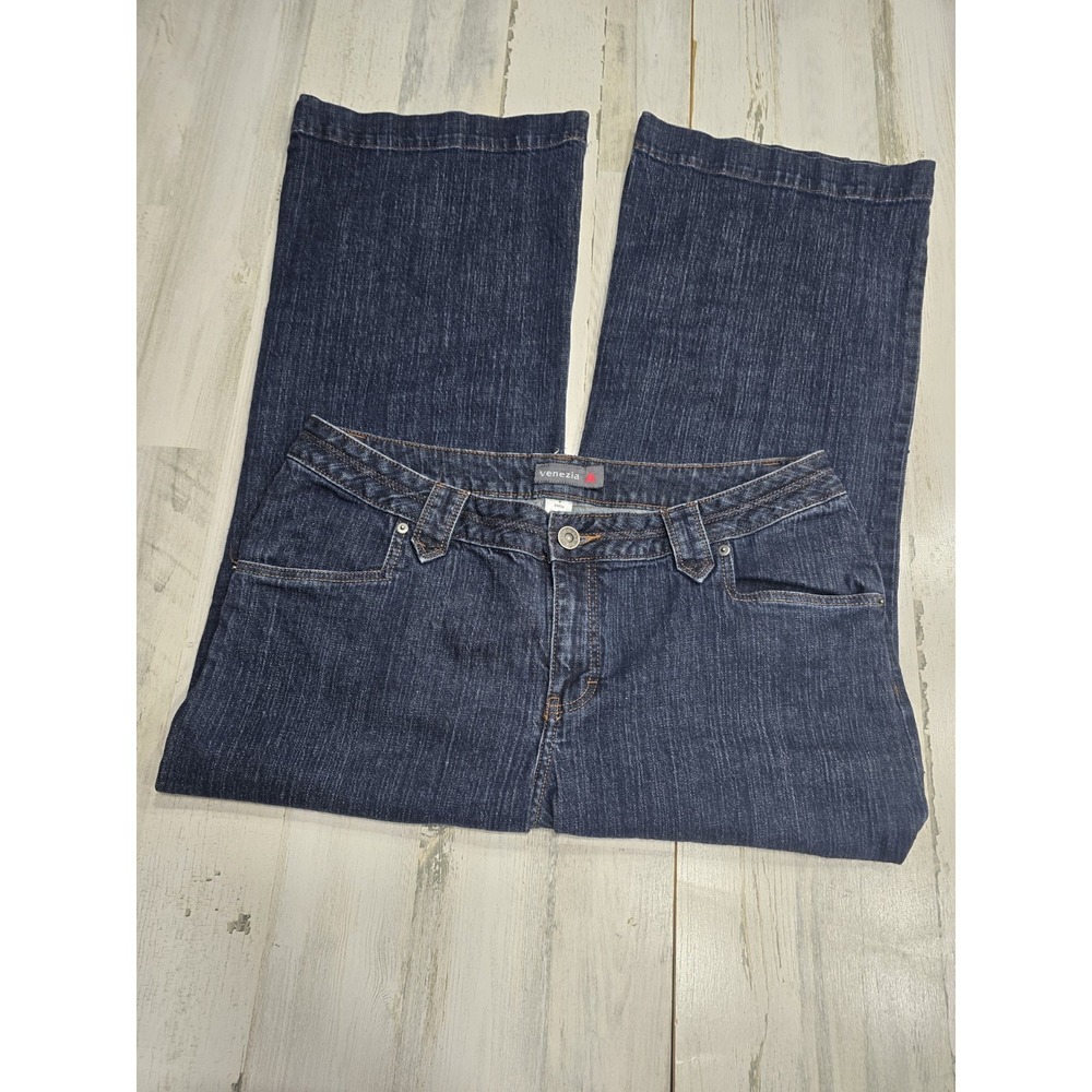 Venezia Y2K Jeans Womens Size 3 Average Stretch Trouser Plus Size EUC‎